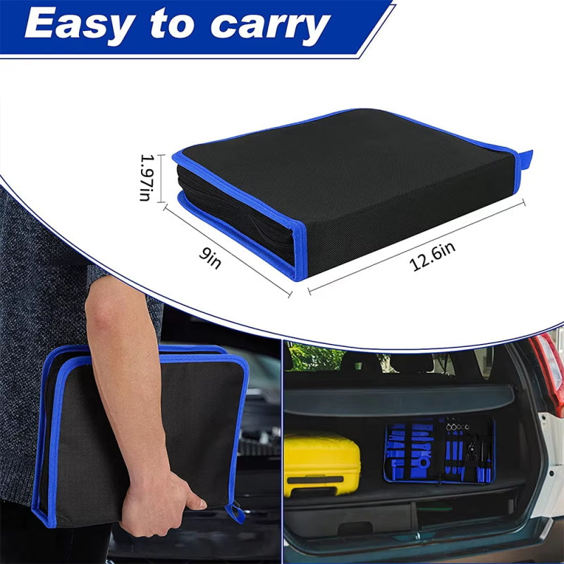 43 stücke Hand Werkzeug Set Hebeln Demontage Werkzeug Innen Tür Clip Panel Trim Dashboard Removal Tool Kit Auto...