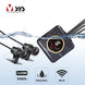 Ganzkörper wasserdichte Motorrad Kamera Recorder WiFi Dual 1080p Full HD Motorrad DVR Dash Cam schwarz GPS-Box Q3D 128G
