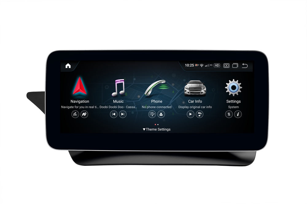 Android Autoradio für Mercedes Benz E-Klasse W207 2015-2016 mit Wireless CarPlay, Android Auto & DAB+