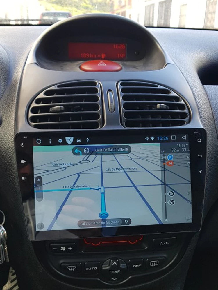 Android Autoradio für Peugeot 206 CC 2000-2016 mit Wireless CarPlay & Android Auto