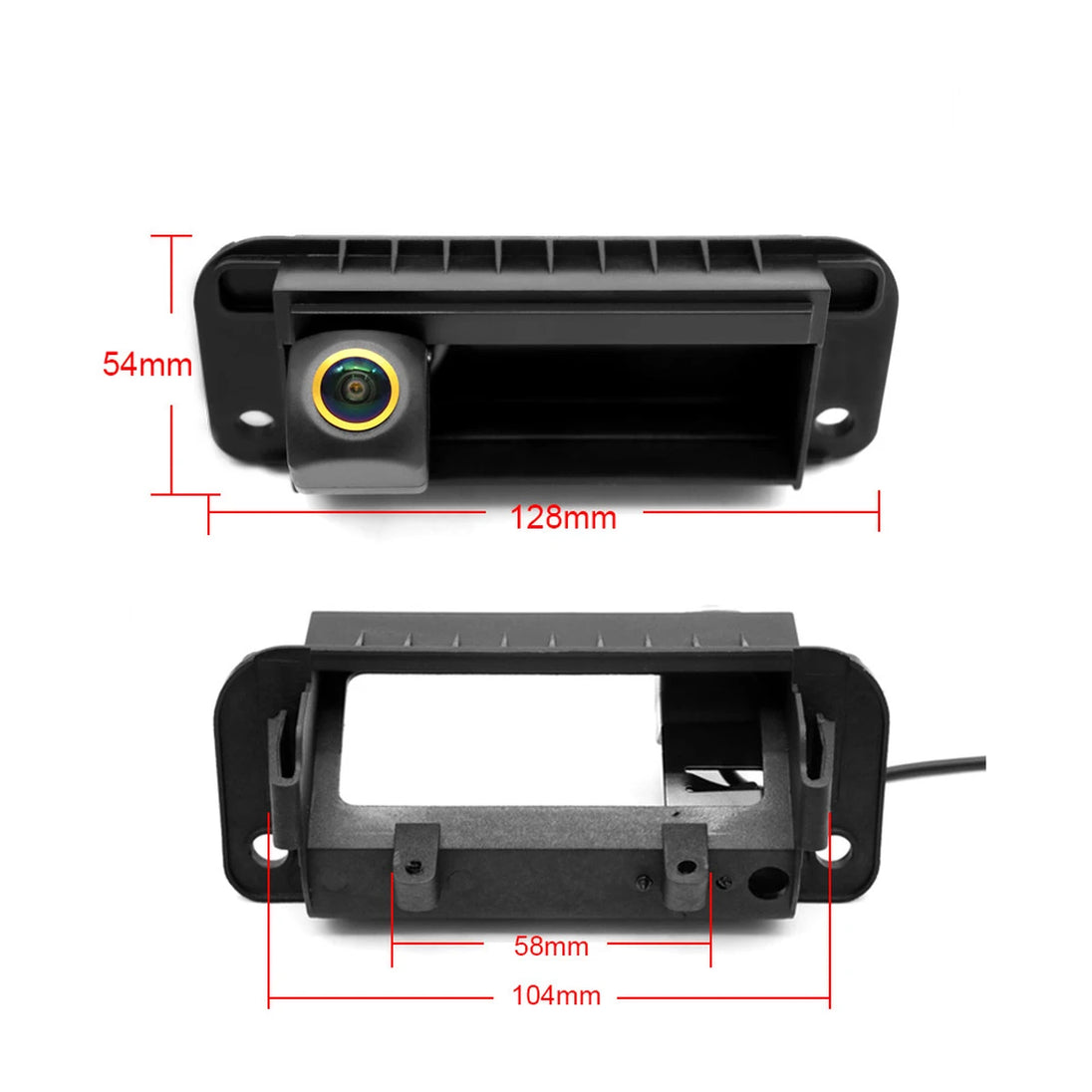 CCD AHD 1080P Kofferraumgriff Rückfahrkamera für Mercedes-Benz C-Klasse W204 C180 C200 C260 S204