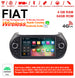 Android Autoradio für Fiat Fiorino, Citroen Nemo, Peugeot Bipper 2008-2016 mit Wireless CarPlay & Android Auto