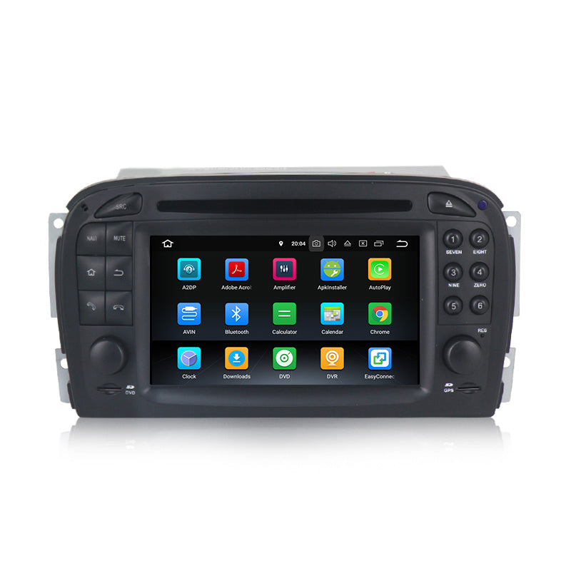 Android Autoradio für Mercedes Benz SL 2001-2007 mit Wireless CarPlay, Android Auto & DAB+
