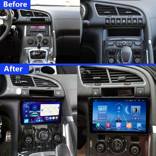 Android Autoradio für Peugeot 5008 (2009-2015) mit Wireless CarPlay & Android Auto