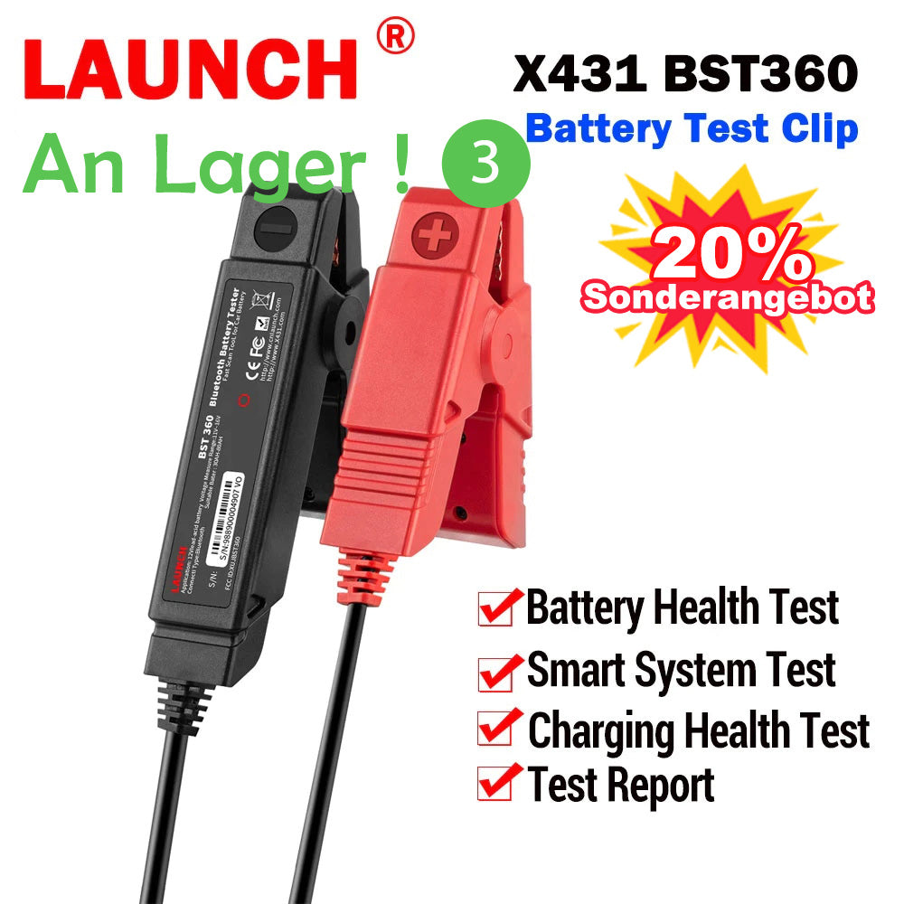 LAUNCH BST360 Batterie- und Programmiergerät