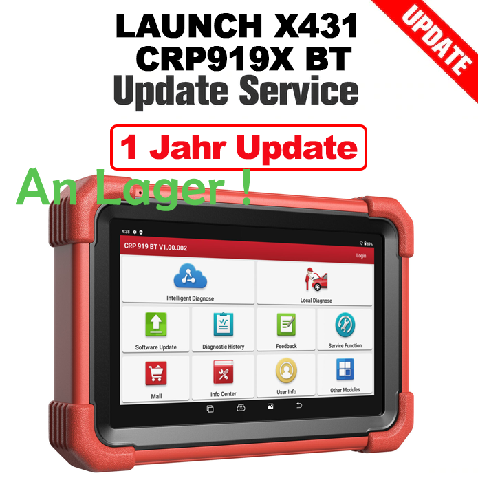 LAUNCH CRP919X BT Update Service