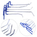 PDR haken werkzeuge Paintless Dent removal tool kit Push Stange Auto Brecheisen Reflektor Board ziehen brücke...