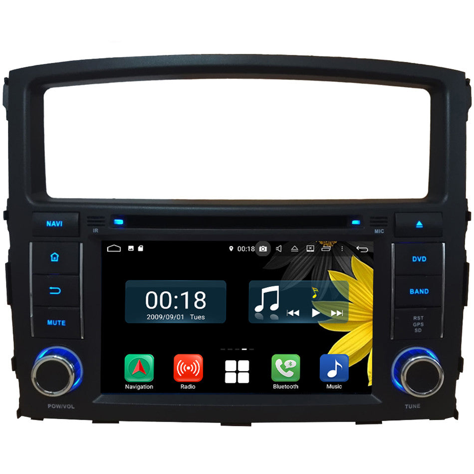 Android Autoradio für Mitsubishi Pajero V97 V93 2006-2016 mit Wireless CarPlay & Android Auto