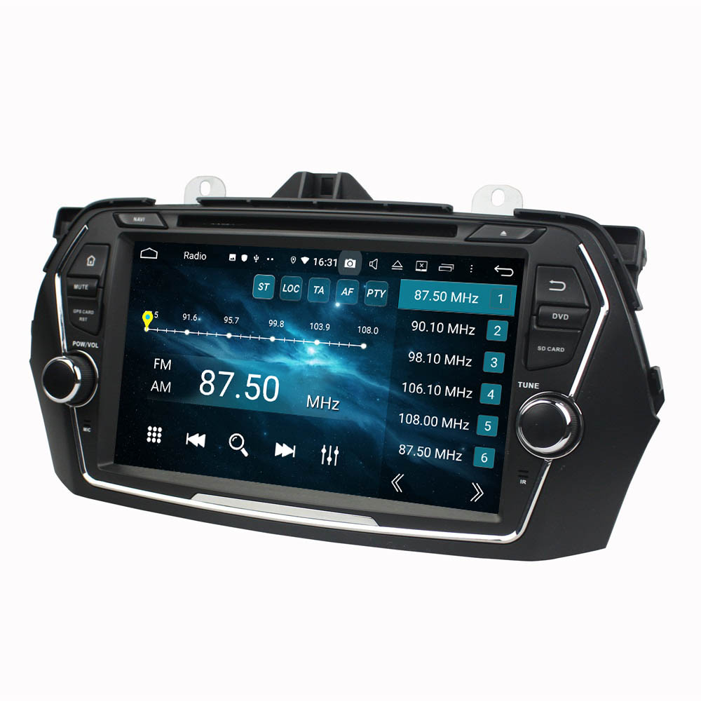 Android Autoradio für Suzuki CIAZ ALIVIO 2015-2018 mit Wireless CarPlay & Android Auto