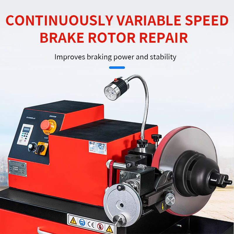 Car Brake Disc Skimming Machine Bremsscheiben-Abdrehmaschine