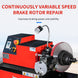 Car Brake Disc Skimming Machine Bremsscheiben-Abdrehmaschine