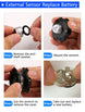 M3 Moto Wasserdichte Motorrad Echtzeit Tire Pressure Monitoring System TPMS Drahtlose LCD Display Externe Sensoren