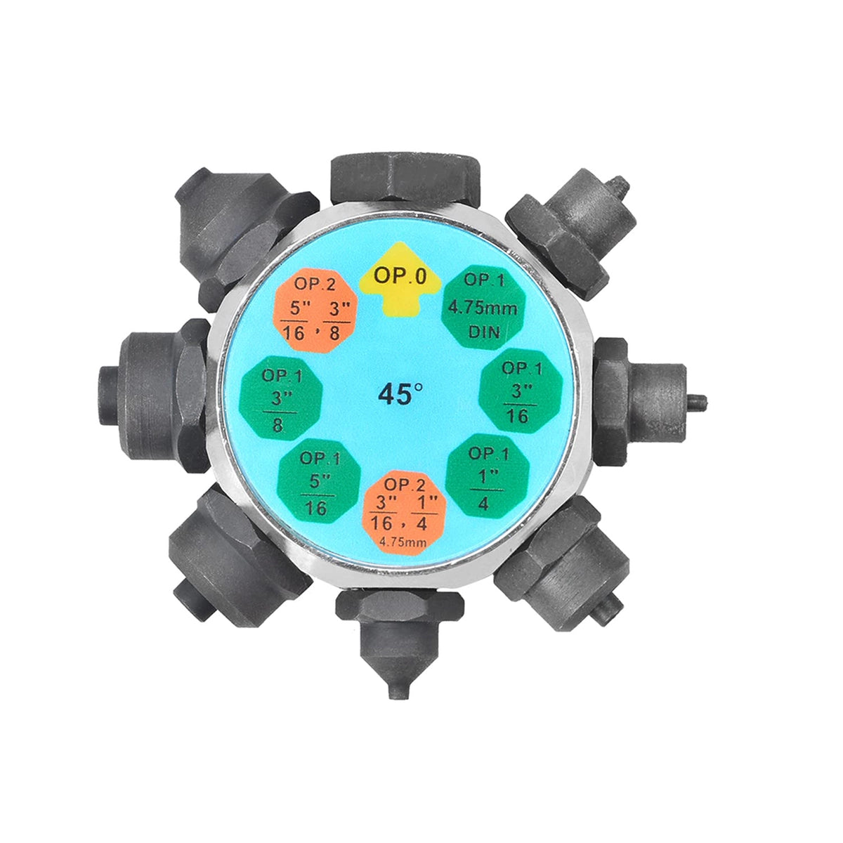 45° & 37° Bördelgerät Set Hydraulisch für Bremsleitungen – Profi Bremsrohr Bördelwerkzeug Set, Auto Reparatur &...
