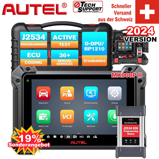 Autel MK908PII OBD2 Diagnosegerät für Fahrzeugsysteme