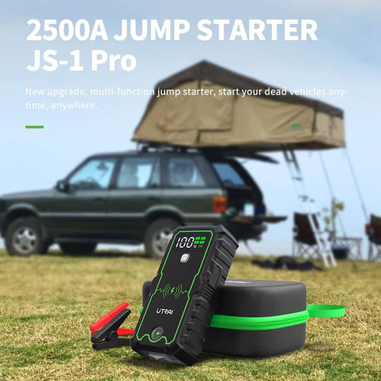 UTRAI Power Bank 2500A Starthilfe Tragbare Ladegerät Auto Booster 12V Auto Start Gerät Notfall Auto Batterie Starter