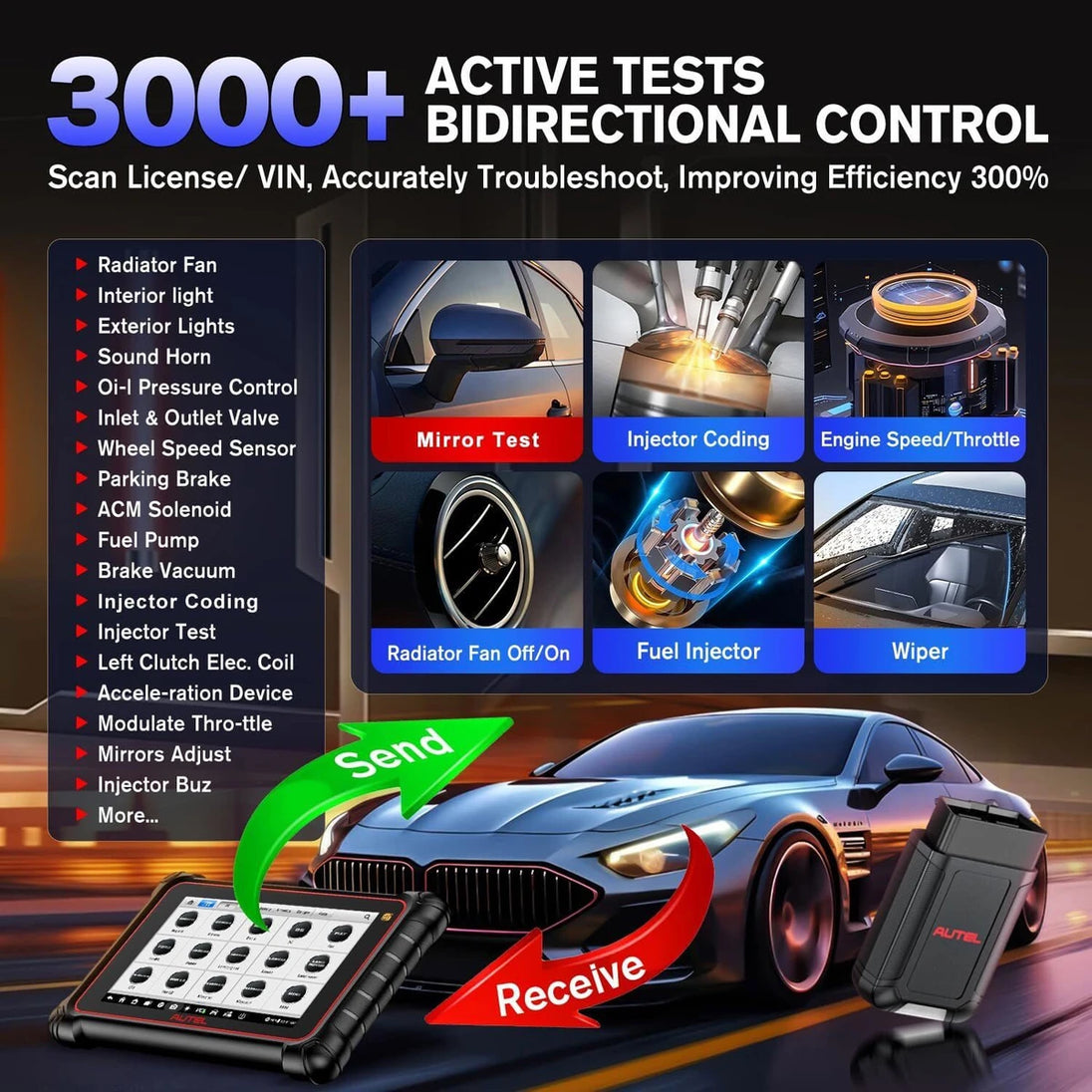 Autel MK900TS TPMS Diagnose- und Programmiergerät