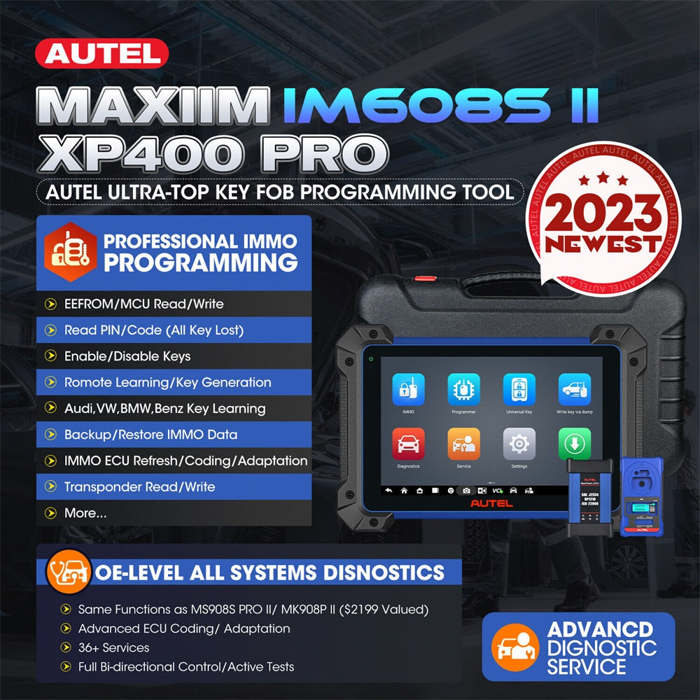 Autel IM608II IMMO- und Schlüsselprogrammiergerät