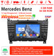 Android Autoradio für Mercedes Benz CLK W209, C-Klasse W203/C180/C200/C220/C230/C240/C250/C270/C280/C300/C320/C350 und G-Klasse W463 2004-2008 mit Wireless CarPlay, Android Auto & DAB+
