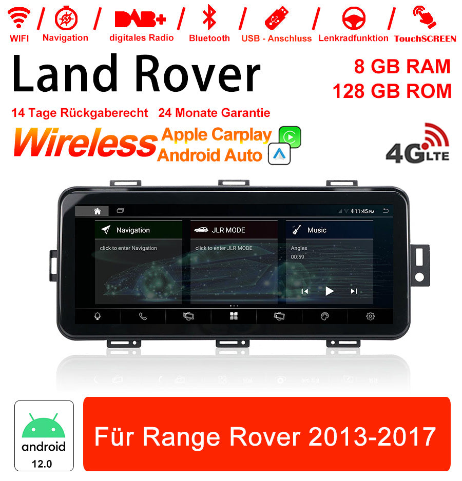 12.3 Zoll Flip Screen Android Autoradio für Range Rover Sport 2013-2017 mit Wireless CarPlay & Android Auto