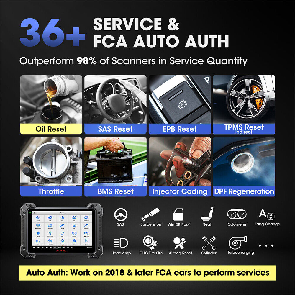 Autel MK908PII OBD2 Diagnosegerät für Fahrzeugsysteme