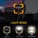 Superhelle LED-Arbeitslichtleiste für Auto, Offroad, LKW, SUV, ATV, Motorrad, Weiß und Bernstein, Drl, 12 V