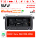 Android Autoradio für BMW 3er E46 1998-2006 mit Wireless CarPlay, Android Auto & DAB+