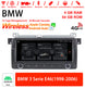 Android Autoradio für BMW 3er E46 1998-2006 mit Wireless CarPlay, Android Auto & DAB+