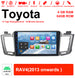 10.1 Zoll Android 10.0 Autoradio für Toyota RAV4 (ab 2013) mit WiFi, NAVI, Bluetooth und USB