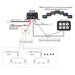 12V-24V LED 6 Gang Schalttafel 600W-1200W Schaltung Steuerrelais System Box Slim Touch Bedienfeld für Boot Jeep UTV Caravan