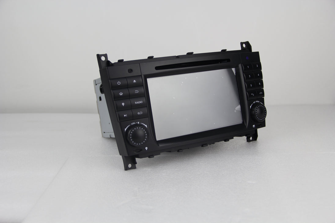 Android Autoradio für Mercedes Benz C-Klasse W203 und CLK W209 2004-2011 mit Wireless CarPlay, Android Auto & DAB+