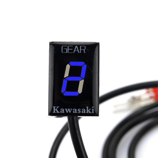Ganganzeige für Kawasaki ER6N Z1000SX Ninja 300 Z1000 Z800 Z750 versys 650 Z400 Motorrad Ecu Direktmontage 1-6 Geschwindigkeit