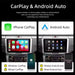 Android Autoradio für Universal 7 Zoll mit Wireless CarPlay & Android Auto