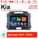 Android Autoradio für Kia Sportage 2010-2015 mit WiFi, NAVI, Bluetooth und USB