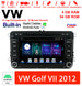 Android Autoradio für VW Golf VII 2012 mit Wireless CarPlay & Android Auto