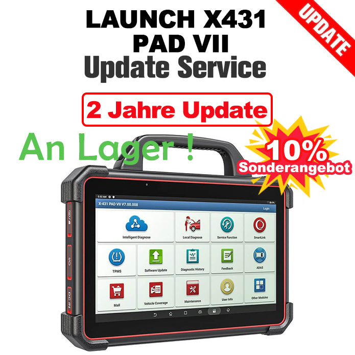 LAUNCH X431 PAD VII Update Service