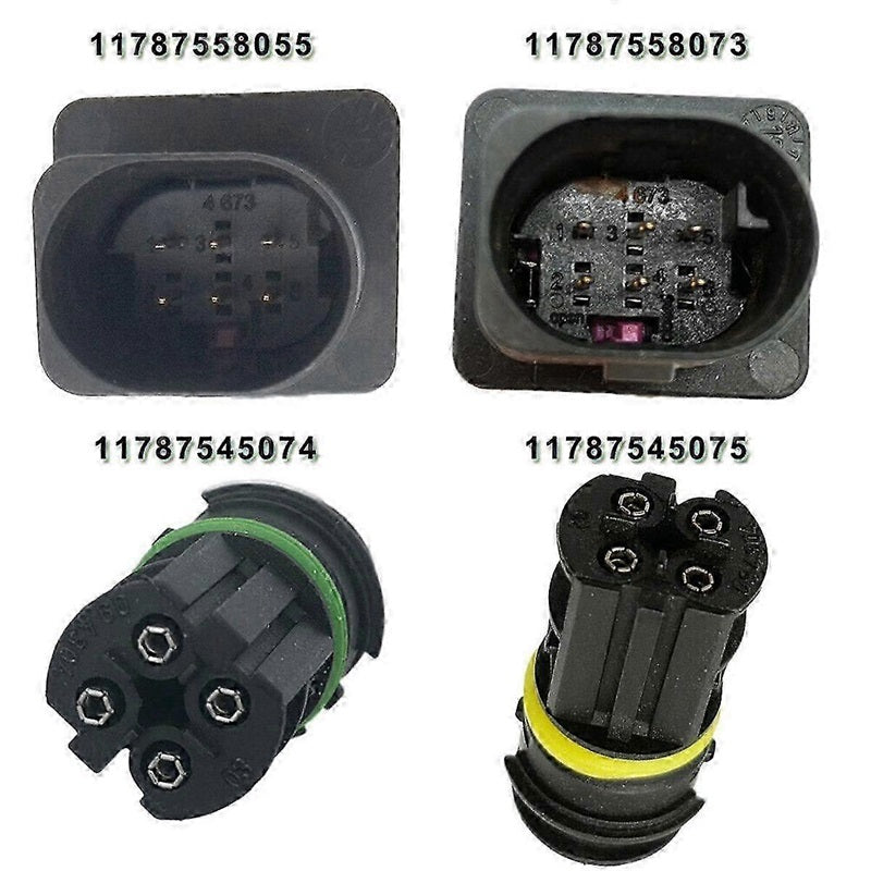 4-teiliger Up- und Downstream-Sauerstoffsensor, kompatibel mit E83 E90 E91 E92 E93 128I 11787558073,11787558055