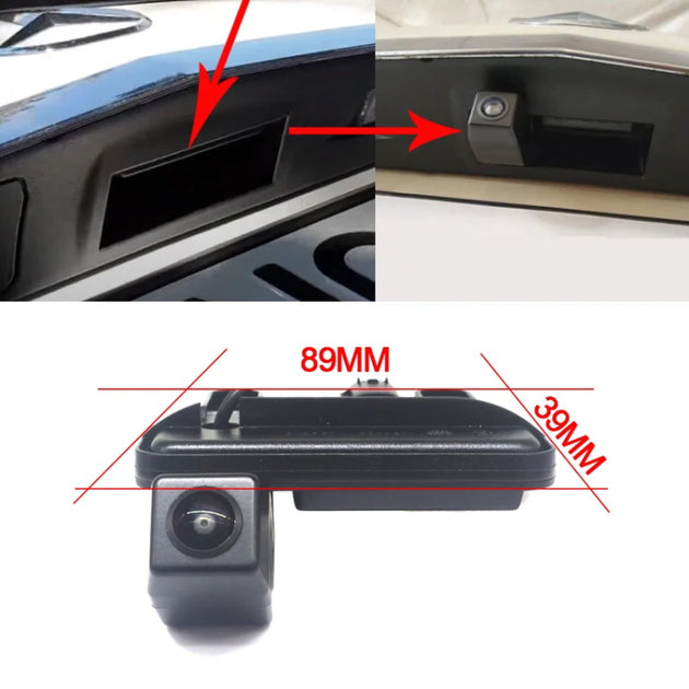 1080P Nachtsicht Rückfahrkamera für Mercedes-Benz B-Klasse W246/W242 (B180, B250) (2011–2014)