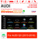 Android Autoradio für Audi Q3 2013–2018 mit 4G, Wireless CarPlay & Android Auto