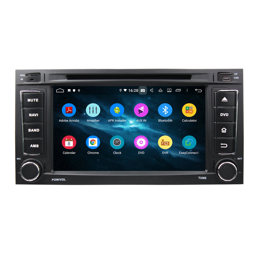 Android Autoradio für VW Touareg (2004-2010) und VW T5 Multivan (2004-2009) mit Wireless CarPlay & Android Auto