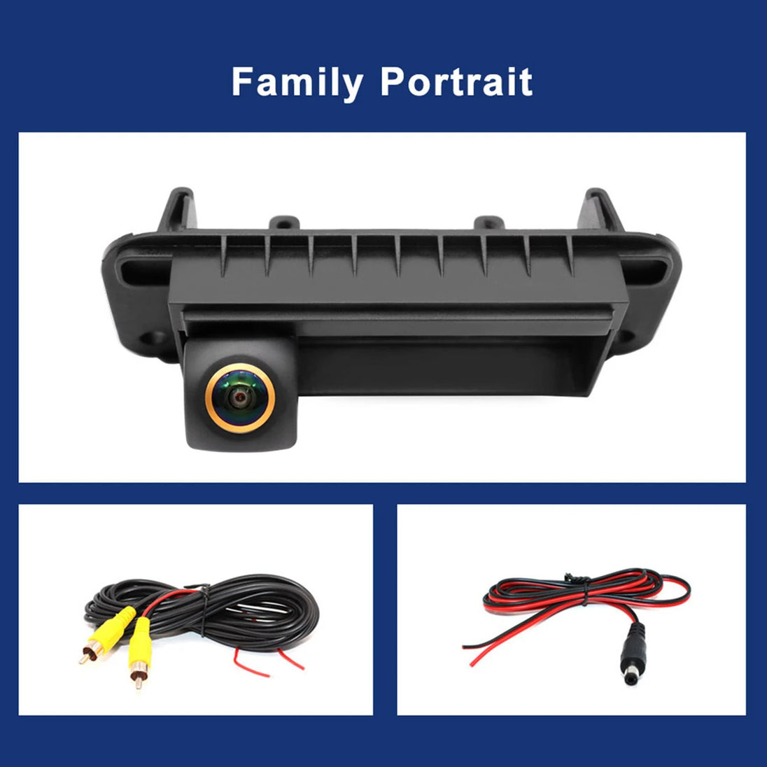 CCD AHD 1080P Kofferraumgriff Rückfahrkamera für Mercedes-Benz C-Klasse W204 C180 C200 C260 S204