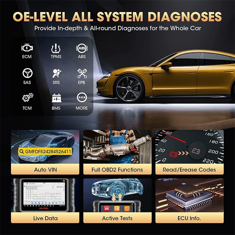 Autel MP808S-TS TPMS Diagnose- und Programmiergerät