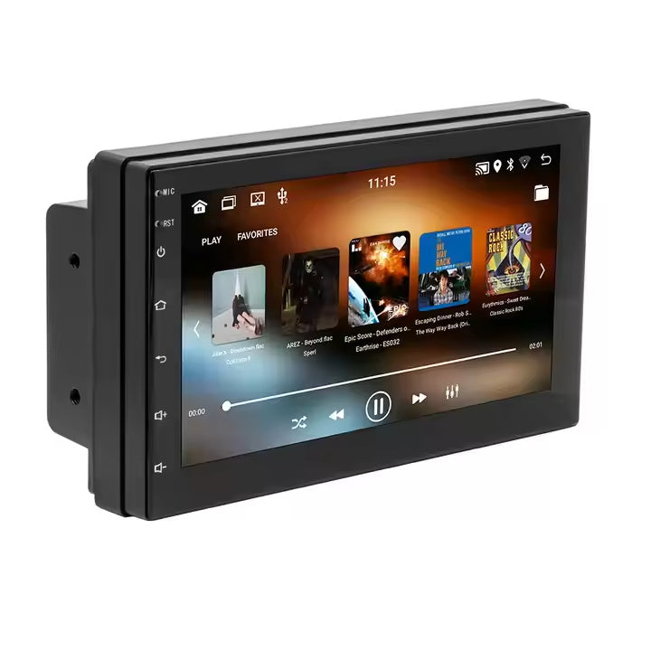 7-Zoll Android Autoradio für Universal mit Wireless CarPlay & Android Auto