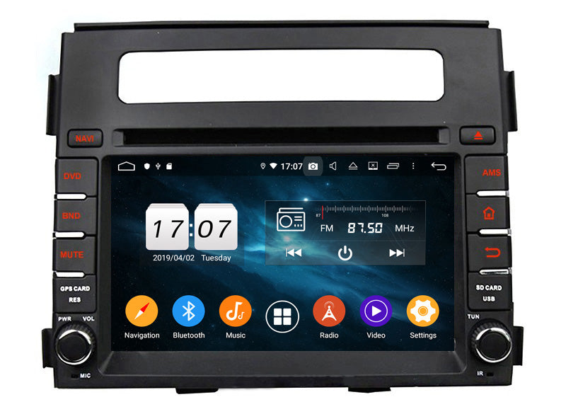 Android Autoradio für Kia Soul 2011-2012 mit Wireless CarPlay & Android Auto