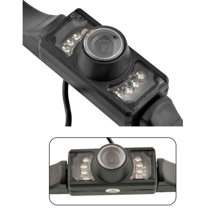 HD 4,3 Zoll Spiegelmonitor Rückfahrkamera mit IR-Nachtsicht