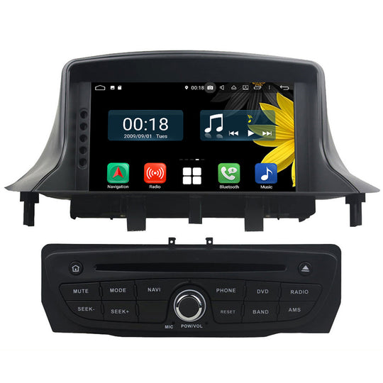 Android Autoradio für Renault Megane III und Fluence 2009–2016 mit Wireless CarPlay & Android Auto