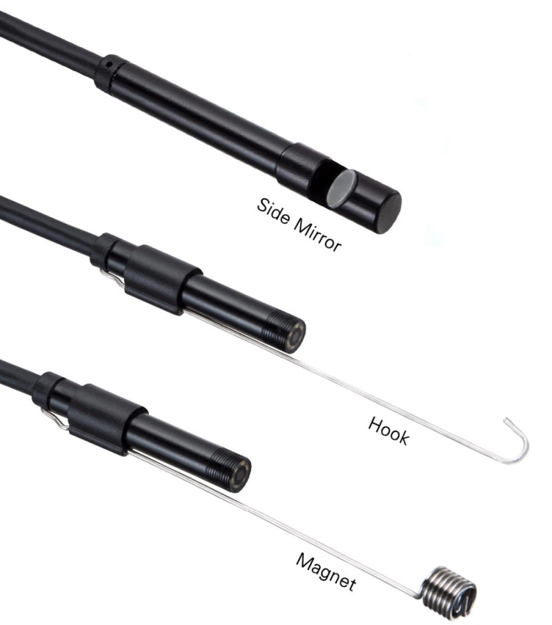 8mm objektiv Kamera Endoskop HD 1200P IP68 Fest Flexible Rohr Mirco USB Typ-C Endoskop video Inspektion für...