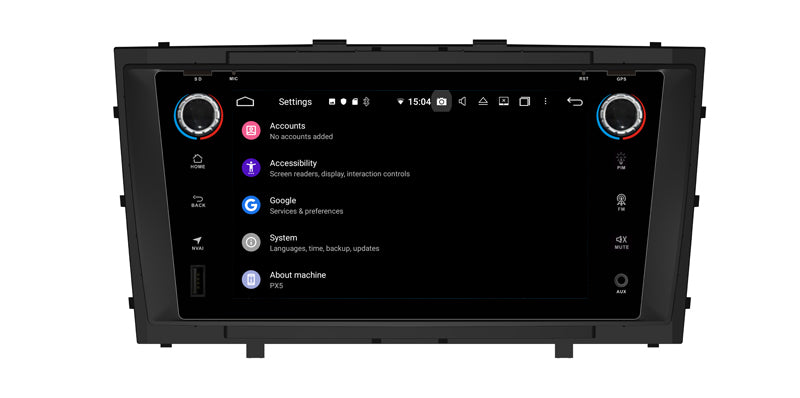 Android Autoradio für Toyota Avensis 2009-2015 mit Wireless CarPlay & Android Auto