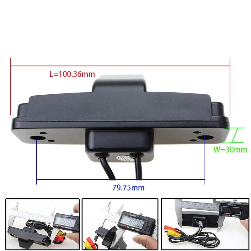 Rückfahrkamera mit dynamischer Spur für Subaru Forester, Outback, Impreza, Legacy (2008-2012)