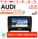Android Autoradio für Audi TT MK2 (2006-2014) mit Wireless CarPlay & Android Auto