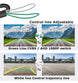 AHD 1080P CCD Rückfahrkamera mit statischen Linien für VW und SEAT (Golf 5-7, Passat B7/B8, T-Roc, Käfer A5, Ibiza MK3-5, Leon, Toledo, Altea XL)